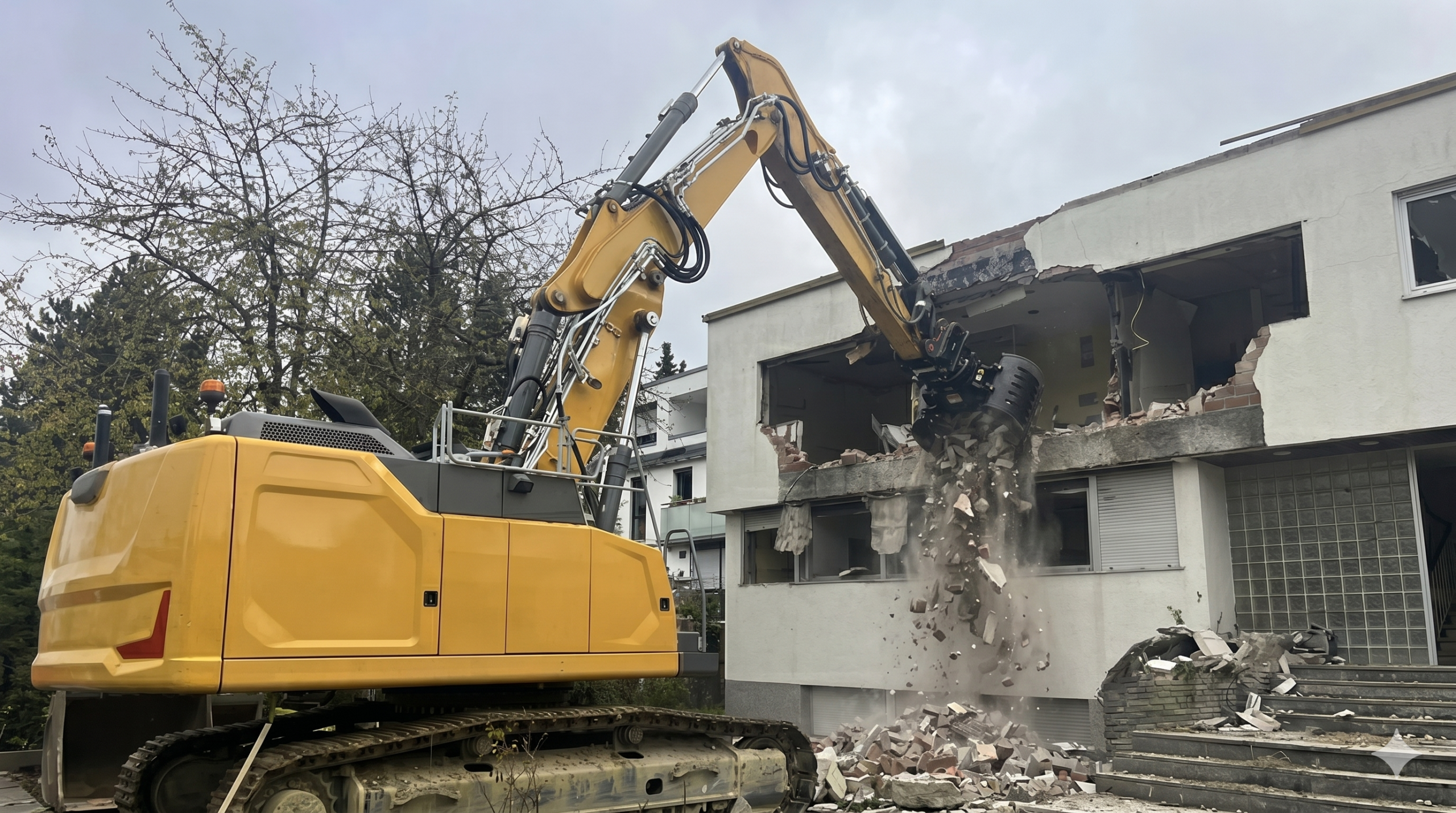 Abrissarbeiten in Hamburg und Umgebung